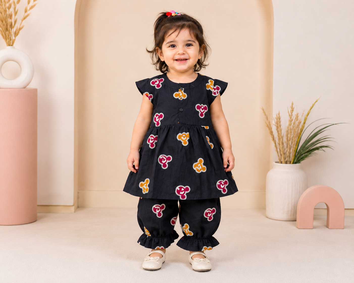 Girls Premium Lawn Cotton Printed 2-Piece Dress Set – Soft & Comfortable Summer Outfit