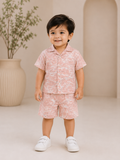 Boys Premium Tie-Dye Printed Shirt & Shorts Co-Ord Set | Summer Casual Outfit